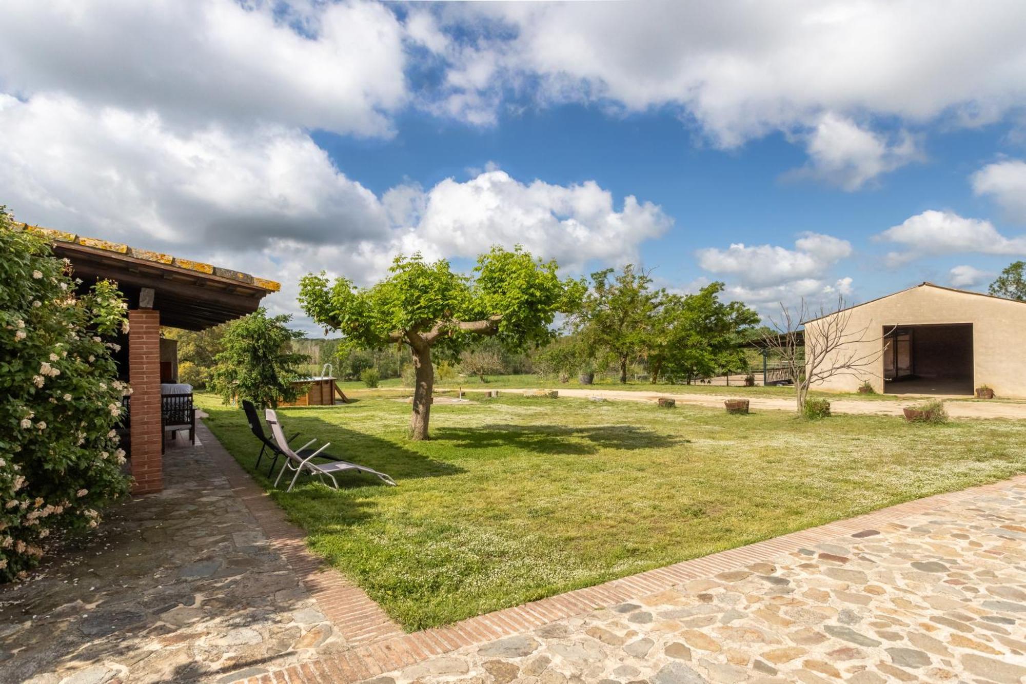 La Pahissa De Can Abras Casa Rural Gerona Exterior foto
